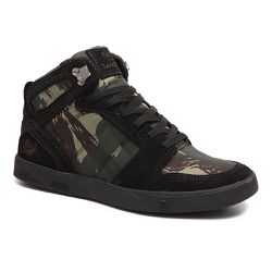 TÊNIS LANDFEET SKATE EMBARCADERO II PRETO-CAMUFLADO - Landfeet | Skateboard Shoes