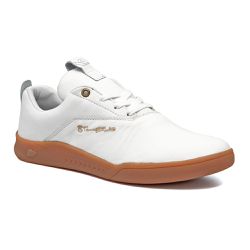 TÊNIS LANDFEET SKATE STANLEY INACIO BRANCO-LATEX - Landfeet | Skateboard Shoes