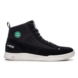 Tênis Landfeet Modelo JS - Lifestyle Drums Skate Cano Alto Preto Branco - Landfeet | Skateboard Shoes