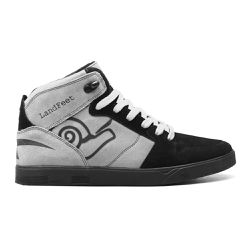 Tênis Skate Embarcadero X Preto e Alvejado - Landfeet - Landfeet | Skateboard Shoes