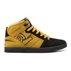 Tênis Skate Embarcadero X Preto e Amarelo - Landfeet - Landfeet | Skateboard Shoes