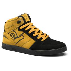 Tênis Skate Embarcadero X Preto e Amarelo - Landfeet - Landfeet | Skateboard Shoes