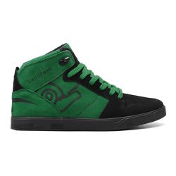 Tênis Skate Embarcadero X Preto e Verde - Landfeet - Landfeet | Skateboard Shoes
