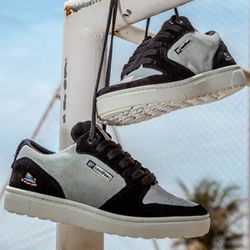 Tênis Skate Crossfit Casual Cano Baixo Lifestyle Trace Preto - Landfeet | Skateboard Shoes