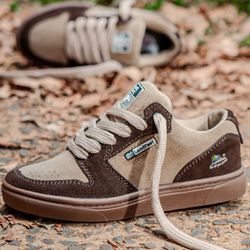 Tênis Skate Crossfit Casual Cano Baixo Lifestyle Trace Marfim - Landfeet | Skateboard Shoes