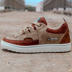 Tênis Skate Crossfit Casual Cano Baixo Lifestyle Vortex Marfim - Landfeet | Skateboard Shoes
