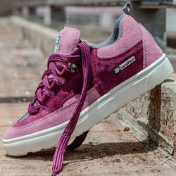 Tênis Skate Crossfit Casual Cano Baixo Lifestyle Vortex Violeta - Landfeet | Skateboard Shoes