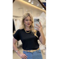 TEE LISA PRETO - 0000230006 - LA NELLI