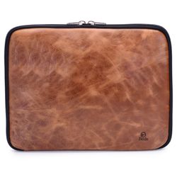 Capa Para Notebook Case Em Couro Legitimo Bovino Original Fo... - LARGADÃO - COM VOCÊ, ONDE FOR!