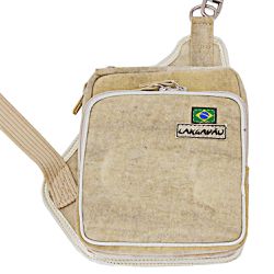 Bolsa Tira Colo em Lona - Modelo Pochete Cartucheira Shoulde... - LARGADÃO - COM VOCÊ, ONDE FOR!