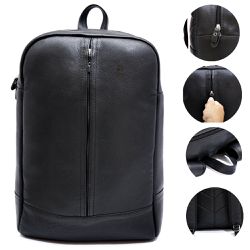 Mochila de Couro Reforçada Urbana dia a dia - Modelo back La... - LARGADÃO - COM VOCÊ, ONDE FOR!