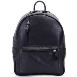 Mochila Feminina de couro - Modelo Feme urbana - Feme Preto - LARGADÃO - COM VOCÊ, ONDE FOR!