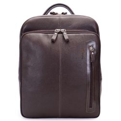 Mochila de Couro legitimo original Bovino Modelo Office Urba... - LARGADÃO - COM VOCÊ, ONDE FOR!