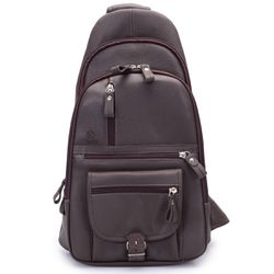 Mochila em Couro Original Modelo Speed Mini café