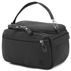 Necessaire Bolsa de mão em Couro super Pratica - Necesserie... - LARGADÃO - COM VOCÊ, ONDE FOR!