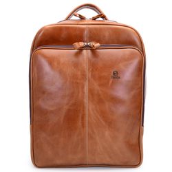 Mochila de Couro - Vintage Reforçada Fossel Whisky - Vintage... - LARGADÃO - COM VOCÊ, ONDE FOR!