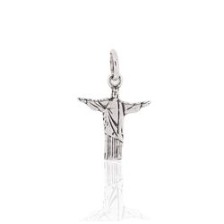 Pingente Cristo Envelhecido em Prata 925 - Latzi Joias 