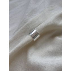 Anel Ajustável Minimalista Banhado em Prata 925 - ... - LDSEMIJOIAS