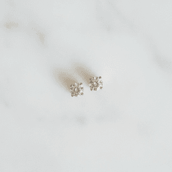 Brinco Solitário com Pedra Zircônia... - Livia Domênico Semijoias