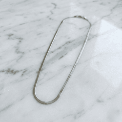 Colar Snake Minimalista em Aço Inox... - Livia Domênico Semijoias