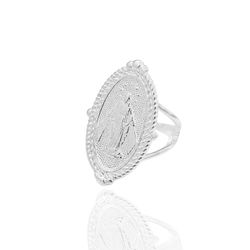Anel Nossa Senhora das Graças Prata 925 - A4378 - LE BEAU