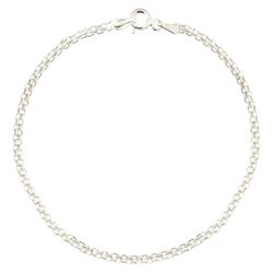 Pulseira Corrente Esteira Marina 2mm 18cm Prata 92... - LE BEAU