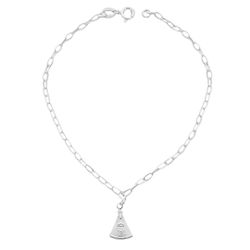 Pulseira Pingente Nossa Senhora Aparecida Prata 92... - LE BEAU
