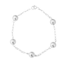 Pulseira Esferas 7mm Prata 925 - PNL11 - LE BEAU
