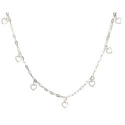 Choker Pingentes Corações Vazados Prata 925 - ckp2... - LE BEAU