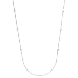 Colar Corrente Veneziana Bolinha 40cm V15 Prata 92... - LE BEAU