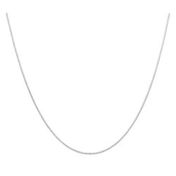 Corrente Rabo De Rato Trabalhada 1mm 40cm Prata 92... - LE BEAU