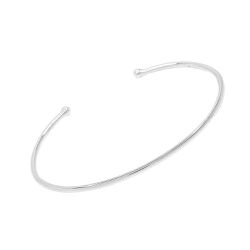 Bracelete Basic Liso Prata 925 - P1005 - LE BEAU
