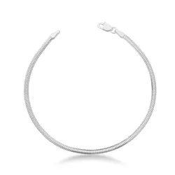 Pulseira Malha Lacraia 2,5mm Prata 925 - PML - LE BEAU