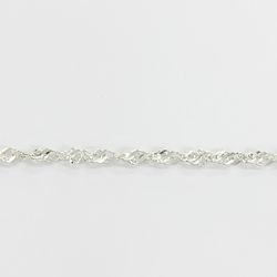 Pulseira Elos Torcido 3mm Prata 925 - PULELOS3 - LE BEAU