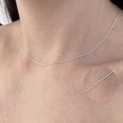 Choker Fio Diamantado Prata 925 - CKFIO01 - LE BEAU