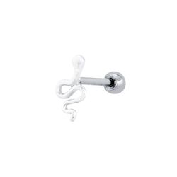 Piercing de Furo Serpente Prata 925 - PFS - LE BEAU