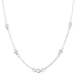Choker Zircônias Cristais Prata 925 - CKZ2 - LE BEAU