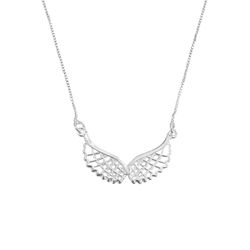 Gargantilha Asas Zircônia Prata 925 - P3376 - LE BEAU