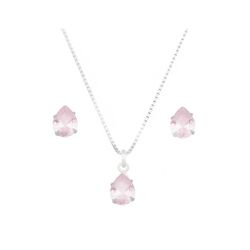 Conjunto Gota Color Prata 925 - CJG2 - LE BEAU