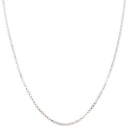 Colar Corrente Esteira Marina 2mm 45cm Prata 925 -... - LE BEAU