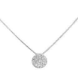 Colar Pingente Chuveiro Cristal Prata 925 - P988.1 - LE BEAU