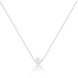 Colar Esfera Única 6mm Prata 925 - CLE5mm - LE BEAU