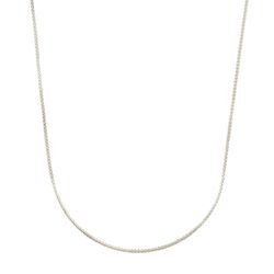 Colar Corrente Pipoca 1mm 45cm Prata 925 - C2020 - LE BEAU
