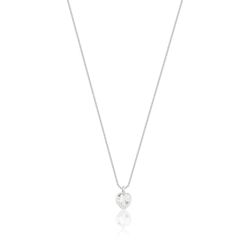 Colar Ponto de Luz Coração 4mm Color Prata 925 - C... - LE BEAU