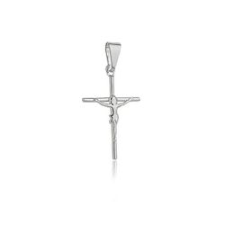 Pingente Crucifixo Cristo 2,7cm Prata 925 - PCC2 - LE BEAU