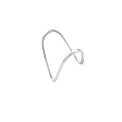 Anel Minimalista Curvado Prata 925 - A4809 - LE BEAU