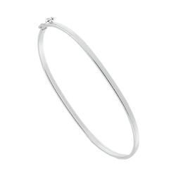 Bracelete Fio Quadrado 2,5mm Prata - BQ250 - LE BEAU