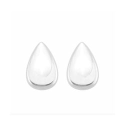 Brinco Gota Lisa 3cm Prata 925 - BGL300 - LE BEAU