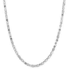 Corrente Pipoca 4mm 40cm Prata 925 - CP440 - LE BEAU