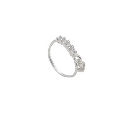 Piercing de Furo Cravejado com Pingente Prata 925 ... - LE BEAU